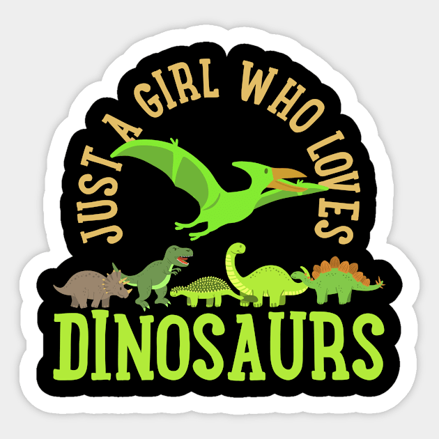 Dinosaurs Dinosaur Lover Sticker by CreativeGiftShop